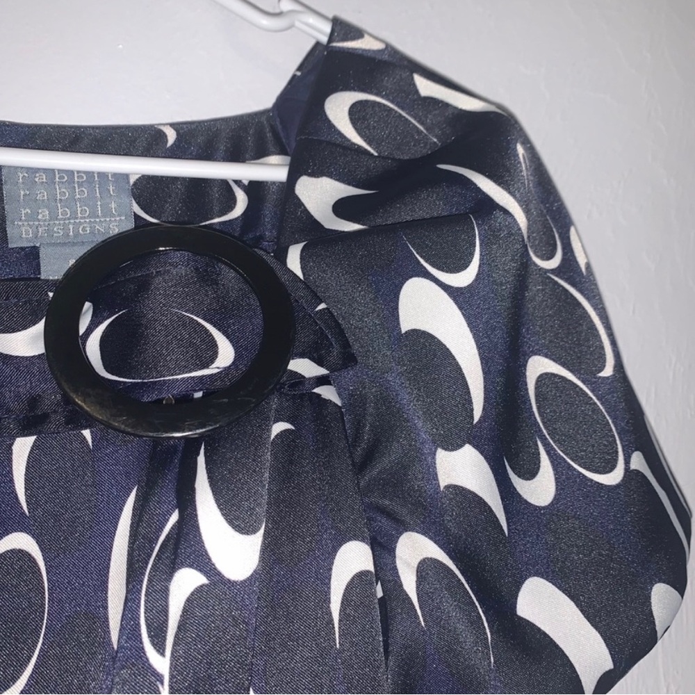Retro Pattern Dress - Picture 3 of 8